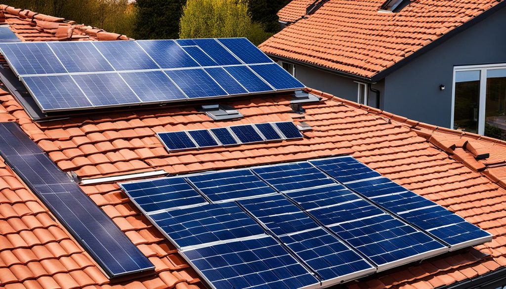 dakpannen vervangen door zonnepanelen