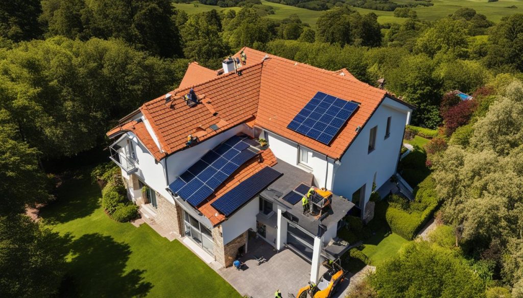 dakpannen vervangen onder zonnepanelen